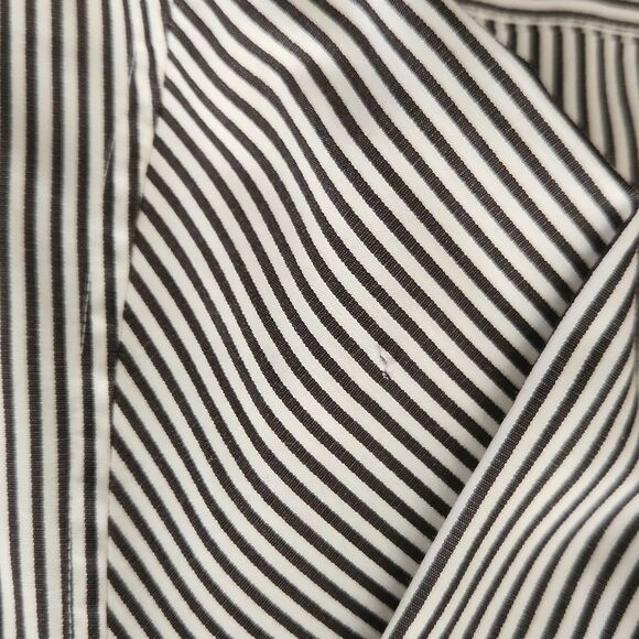 John Varvatos Mens Regular Fit Long Sleeve Striped Button Down 15 1/2-34/35 - Picture 9 of 9